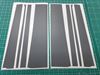 Picture of Opel Corsa A, Pillar & Door replacement Textured Matte Black Vinyl