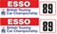 Picture of 1989 Esso RAC British Touring Car Championship Decals / Stickers