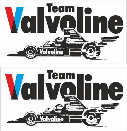 Picture of Team Valvoline Formula 5000 Decals / Stickers