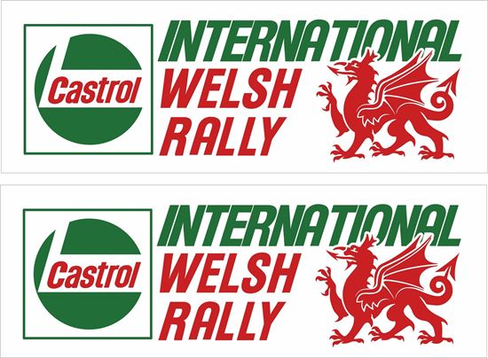 Picture of International Welsh Rally Decals / Stickers