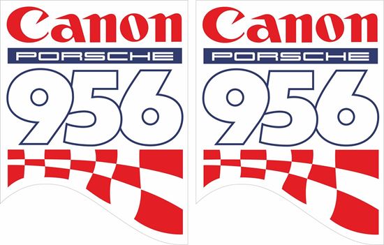 Picture of Canon 956 Le mans Decals / Stickers