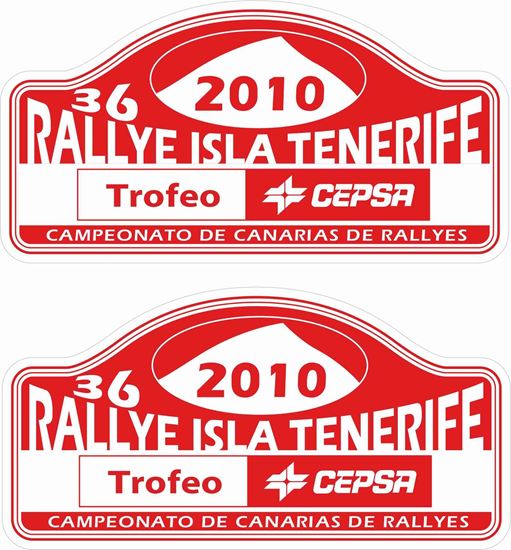 Picture of Rallye Isla Tenerife Decals / Stickers