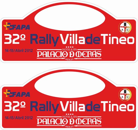 Picture of Rally Villa de Tineo Decals / Stickers