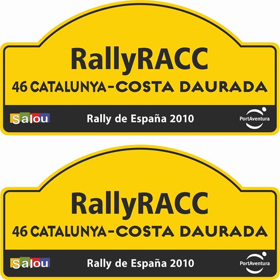 Picture of Rally RACC Catalunya - Costa Daurada Decals / Stickers