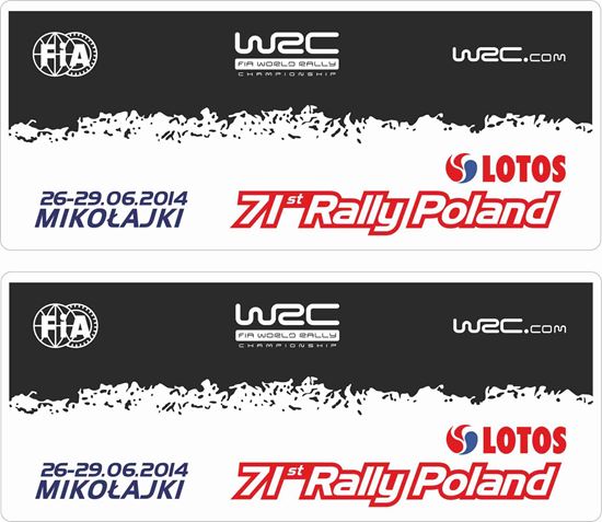 Picture of Rally Poland Decals / Stickers