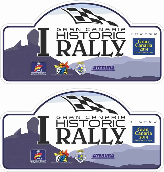 Picture of Gran Canaria Rally Historic  Decals / Stickers