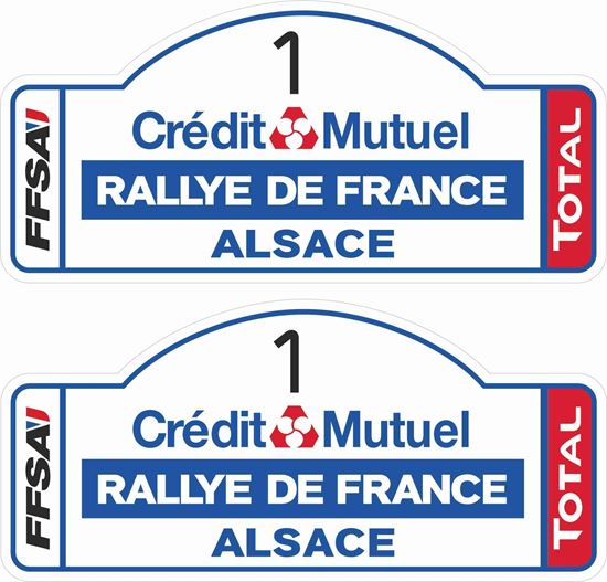 Picture of Rallye De France Decals / Stickers