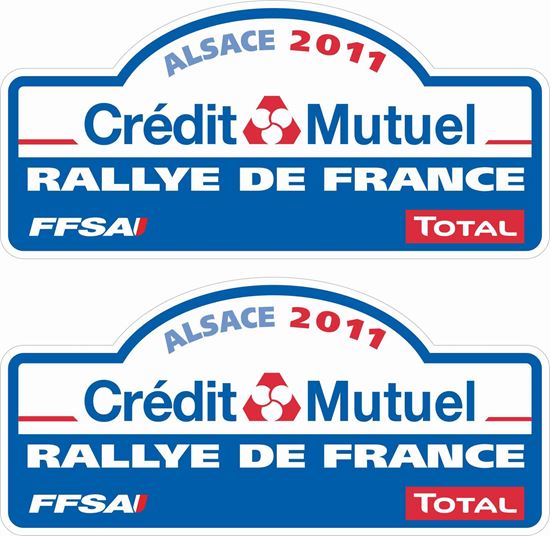 Picture of Rallye De France Decals / Stickers