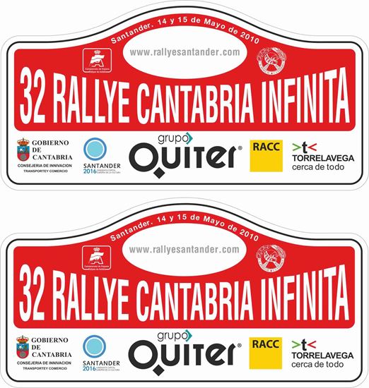 Picture of Rallye Cantabria Infinita Decals / Stickers