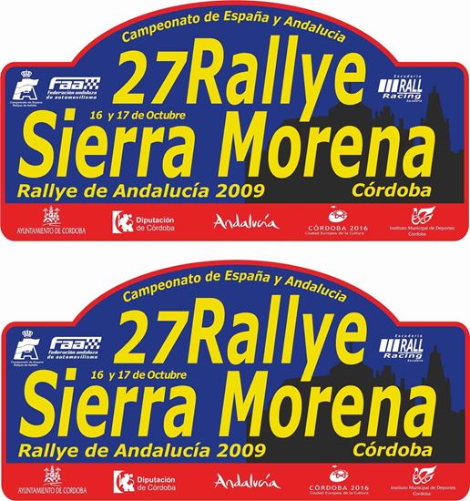 Picture of 27 Rallye Sierra Morena Decals / Stickers