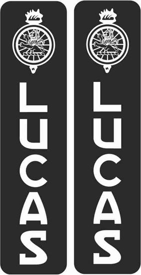 Picture of Lucas Batterie Decals / Stickers