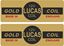 Picture of Lucas replacement 12v Gold Coil Decals / Stickers