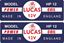 Picture of Lucas replacement Model HP12 12V. 10 Coil Decals / Stickers