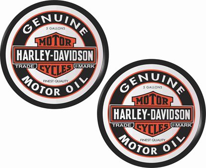 Picture of Harley Davidson Oil Decals / Stickers