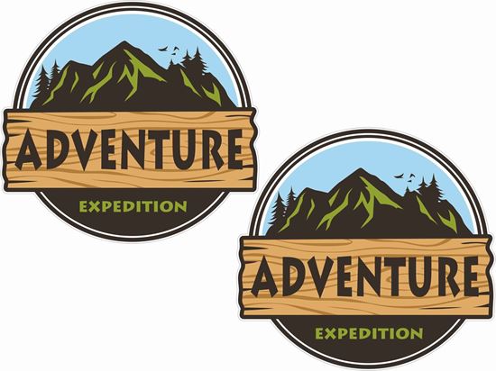 Picture of Adventure Expedition Decals / Stickers