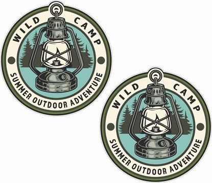 Picture of Wild Camp Decals / Stickers