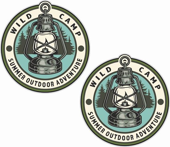 Picture of Wild Camp Decals / Stickers