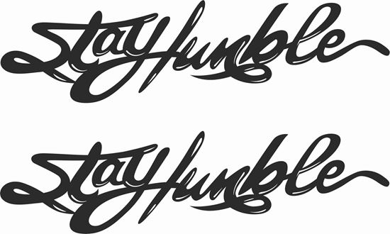 Picture of Stay Humble Decals / Stickers