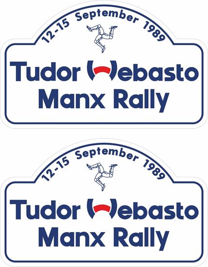 Picture of Tudor Webasto Manx Rally  Decals / Stickers