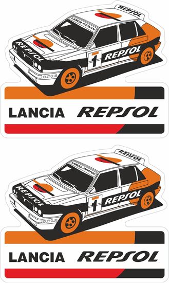 Picture of Lancia Delta Integrale Repsol Decals / Stickers