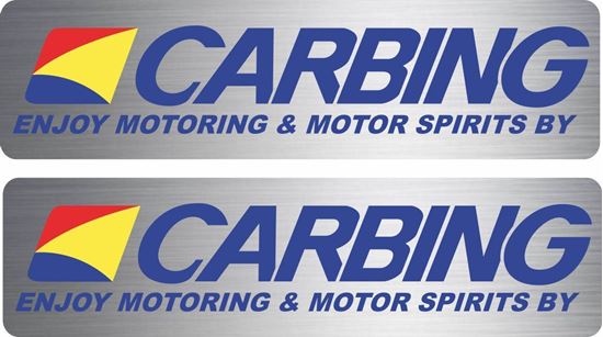 Picture of Carbing Strut Brace Decals / Stickers