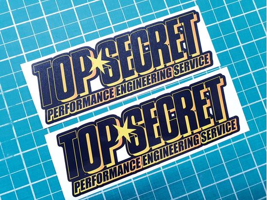 Picture of Top Secret Decals / Stickers