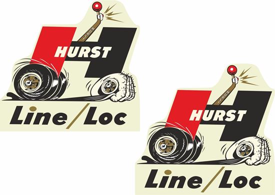 Picture of Hurst Line Loc Decals / Stickers