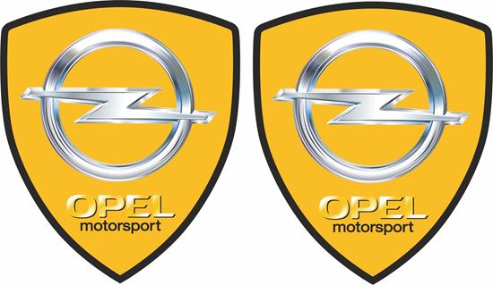 Picture of Opel Motorsport Wing / Panel Badges 80mm