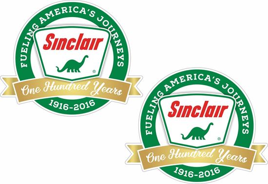 Picture of Sinclair Dino Decals / Stickers