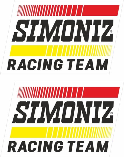 Picture of Simoniz Racing Team Decals / Stickers