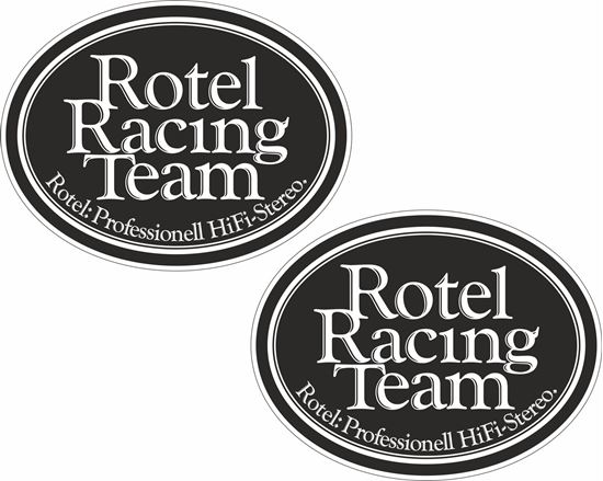 Picture of Rotel Racing Team Decals / Stickers