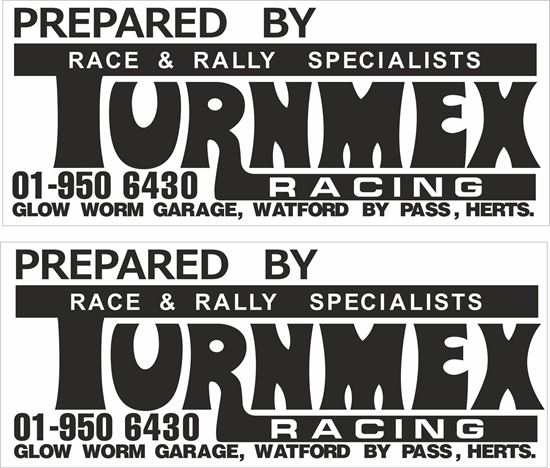 Picture of Turnmex Racing Decals / Stickers