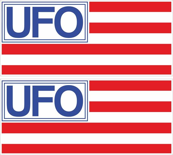 Picture of UFO Jeans Original Period Decals / Sticker