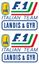 Picture of Osella 1987 F1 Team Decals / Stickers