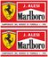 Picture of Jean Alesi Marlbroro Ferrari 1993 Formula 1 Team Decals / Stickers