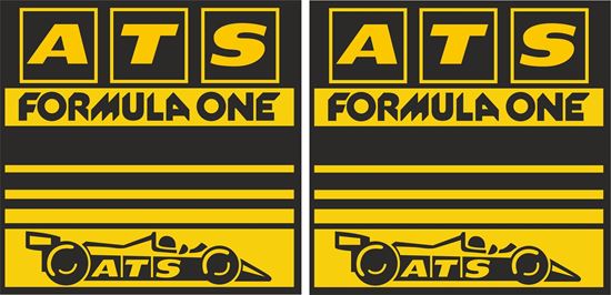 Picture of ATS Wheels 1970's Formula 1 Team Decals / Stickers