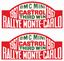 Picture of BMC Mini Monte Carlo 1967 Decals / Stickers