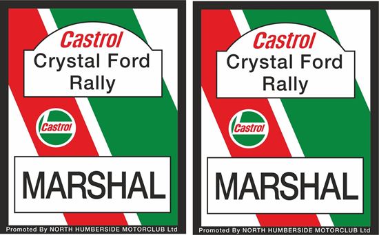 Picture of Castrol Crystal Ford Rally Decals / Stickers