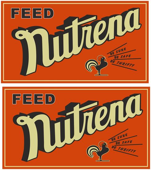 Picture of Nutrena Feed Decals / Stickers