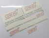 Picture of Impreza STi Version 5, 4 Door Decals / Stickers ANTHRACITE