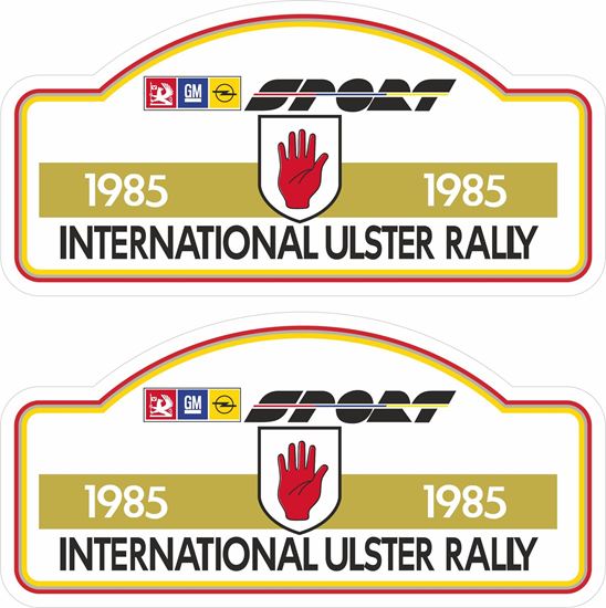 Picture of Opel International Ulster Rally 1985 Decals / Stickers