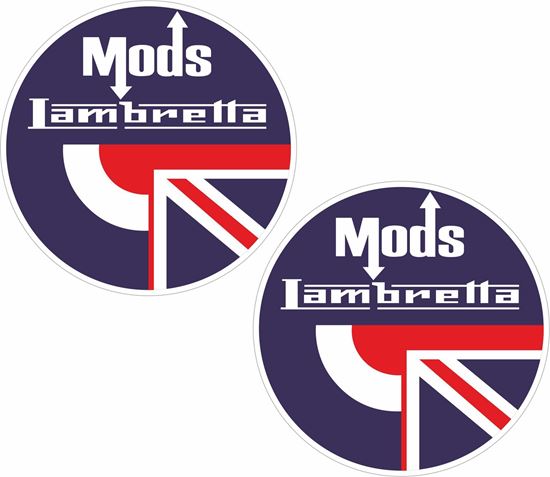 Picture of Lambretta Mod Decals / Stickers