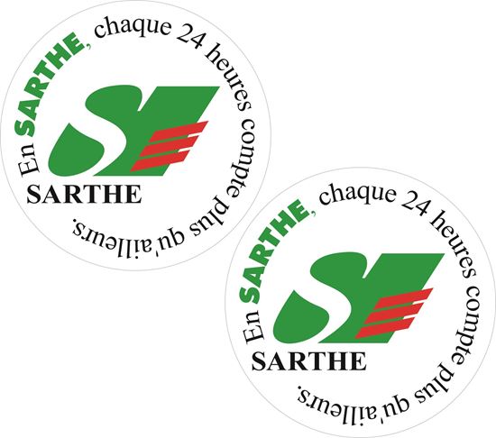 Picture of Le Sarthe Le Mans Decals / Stickers