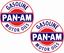 Picture of Pan-Am Motor Oils Decals / Stickers