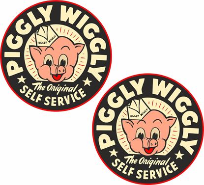 Picture of Piggly wiggly Decals / Stickers