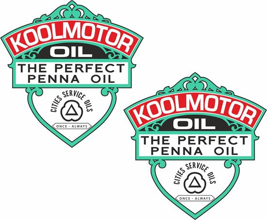 Picture of Koolmotor Oil Decals / Stickers