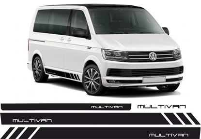 Picture of VW T5 Multivan side & rear Stripes / Stickers