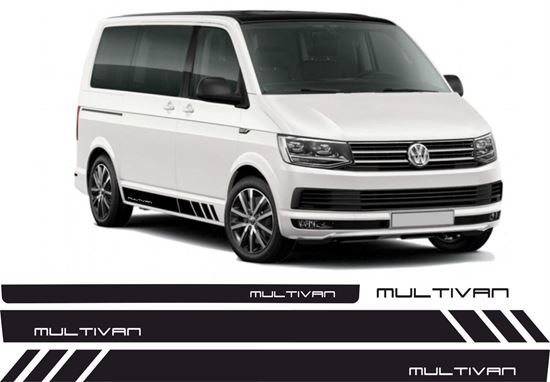 Picture of VW T5 Multivan side & rear Stripes / Stickers