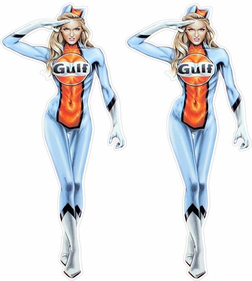 Picture of Gulf Girl Decals / Stickers