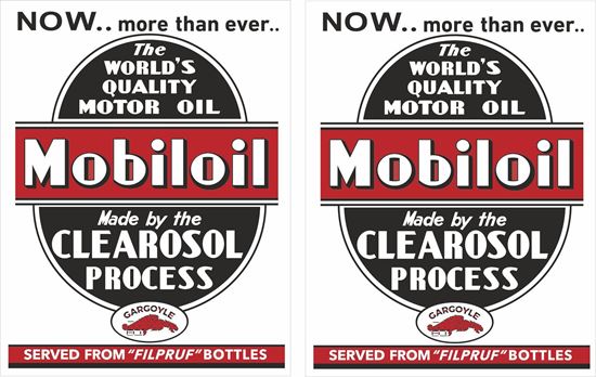 Zen Graphics - Mobil Oil Decals / Stickers